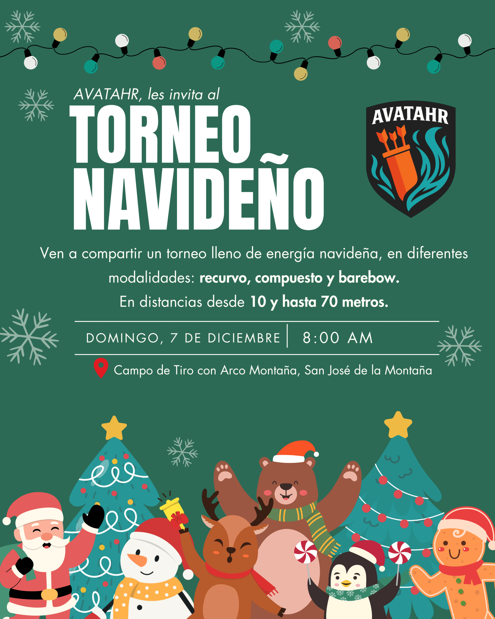 Torneo de tiro con arco en Costa Rica - Club de Arquería La Montaña